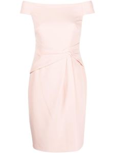 Lauren Ralph Lauren robe mi-longue à épaules dénudées - Rose