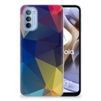 Motorola Moto G31 | G41 | TPU Hoesje | Polygon Dark Motorola Moto G31 | G41 | TPU Hoesje | Polygon Dark