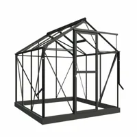 Royal Well | Mary I Tuinkas | Veiligheidsglas 3 mm | Groengrijs - thumbnail