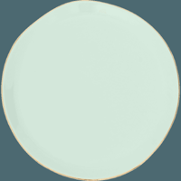 Good Morning bord Ø22.8 cm - Celadon (set van 4)