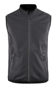 Blåkläder Softshell bodywarmer 38502516 | Medium Grijs/Zwart | Maat 4XL - 7330509690376
