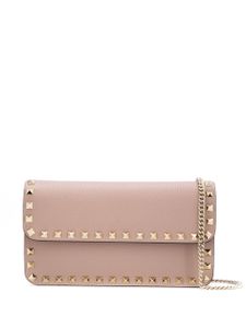 Valentino Garavani petit sac à bandoulière Rockstud - Rose