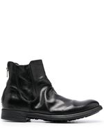 Officine Creative zip-up leather ankle boots - Noir - thumbnail