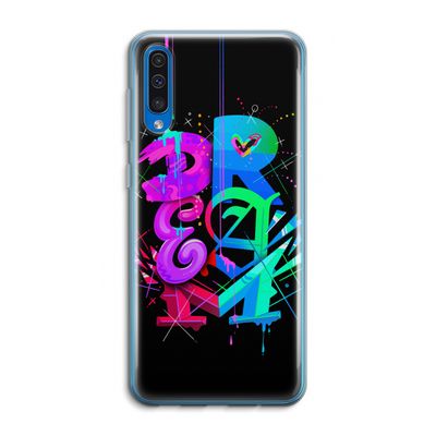 Dream: Samsung Galaxy A50 Transparant Hoesje