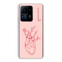 Blooming Heart: Xiaomi Mi Mix 4 Transparant Hoesje