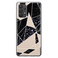 Samsung Galaxy A32 4G siliconen telefoonhoesje - Abstract painted