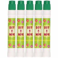 Bingostift - 5x - dikke punt - kleur groen - Marker dikke stippen