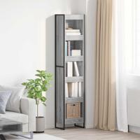 Boekenkast Grijs Sonoma 80 x 30 x 155 cm Bewerkt hout