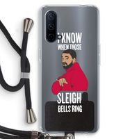 Sleigh Bells Ring: OnePlus Nord CE 5G Transparant Hoesje met koord Sleigh Bells Ring: OnePlus Nord CE 5G Transparant Hoesje met koord