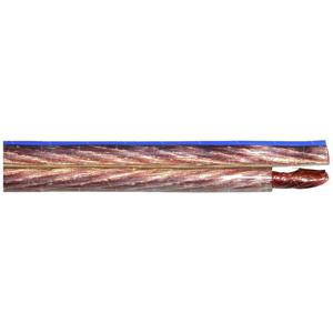 Faber Kabel 031861 Luidsprekerkabel YFAZ 2 x 0.75 mm² Rood, Zwart per meter