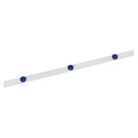 Metaalband maul 1mx35mm zelfklevend wit + magneten