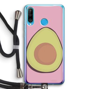 Avocado: Huawei P30 Lite Transparant Hoesje met koord