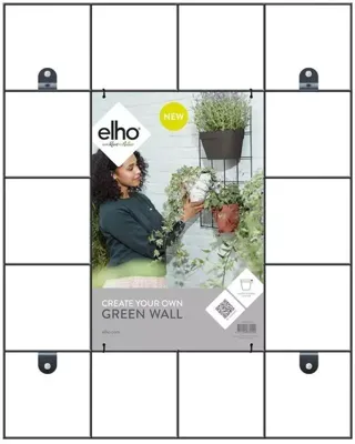 Elho loft urban green wall rek living black