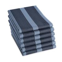 DDDDD theedoek Baxter - 60x65 cm - Denim - 6 stuks