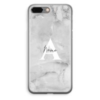 Ivory Marble: iPhone 8 Plus Transparant Hoesje