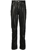 Stolen Girlfriends Club pantalon Drum Solo en cuir - Noir