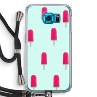 Waterijsje: Samsung Galaxy S6 Transparant Hoesje met koord