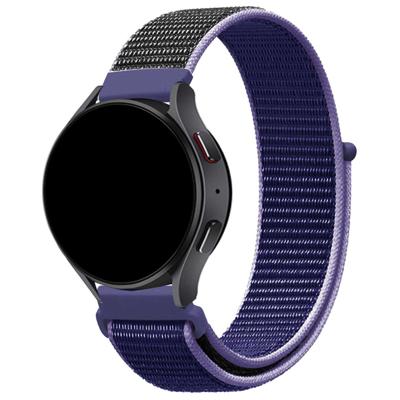 Samsung Galaxy Watch 6 Nylon Band - Middernacht Blauw