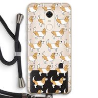 Doggy: Xiaomi Redmi 5 Transparant Hoesje met koord