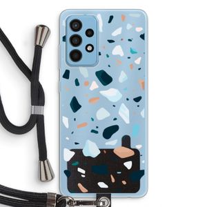 Terrazzo N°13: Samsung Galaxy A52 Transparant Hoesje met koord