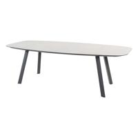 Taste by 4SO Manola tuintafel 240 x 103 printed keramiek antraciet