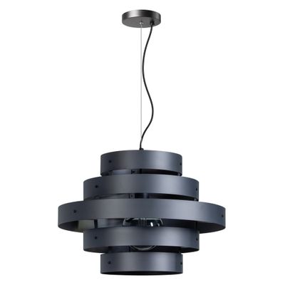 Hanglamp Blagoon antraciet 5 rings Hanglamp Blagoon antraciet 5 rings