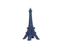 Kersthanger eiffeltoren 14,5 cm blauw