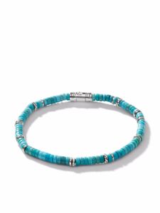 John Hardy bracelet Classique Chain en argent sterling serti de turquoise - Bleu