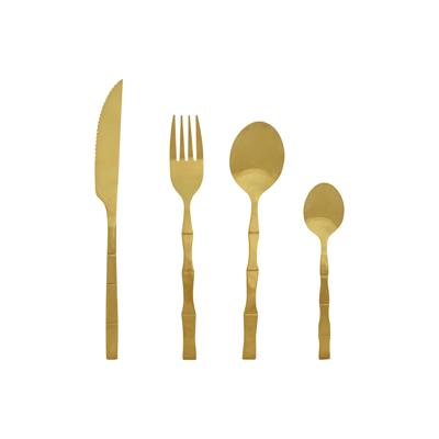 Bestek Home ESPRIT Gouden Roestvrij staal 15 x 7 x 24 cm 16 Onderdelen
