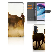 OnePlus Nord CE 5G Telefoonhoesje met Pasjes Design Cowboy