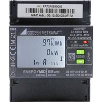 Gossen Metrawatt U2289-V047 kWh-meter 3-fasen Digitaal 80 A Conform MID: Ja 1 stuk(s) - thumbnail