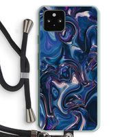 Mirrored Mirage: Pixel 5a 5G Transparant Hoesje met koord