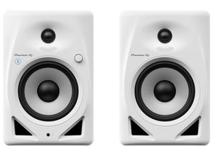 Pioneer DM-50D-BT-W Aktiver Monitor-Lautsprecher 3.4 Zoll 25 W 1 Paar luidspreker 2-weg Wit Bedraad en draadloos 50 W
