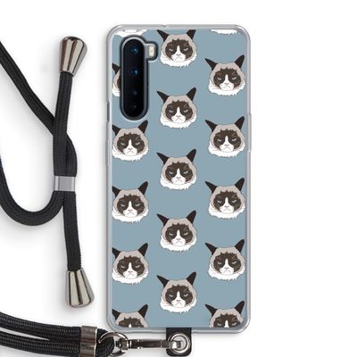 It's a Purrr Case: OnePlus Nord Transparant Hoesje met koord