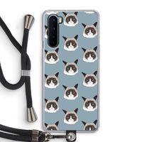 It's a Purrr Case: OnePlus Nord Transparant Hoesje met koord