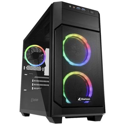 Sharkoon V1000 RGB Micro-tower PC-behuizing Zwart