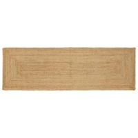 Tapijt Beige 80 x 250 cm Jute