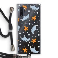 Manta: Samsung Galaxy Note 10 Plus Transparant Hoesje met koord