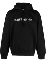 Carhartt WIP hoodie en jersey à logo brodé - Noir