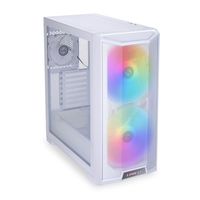 Lian Li LANCOOL 215 Midi-tower Behuizing, Gaming-behuizing Wit 2 voorgeïnstalleerde LED-ventilators, 1 voorgeïnstalleerde ventilator, Ventilatiebesturing, - thumbnail