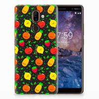 Nokia 7 Plus | Siliconen Case | Fruits