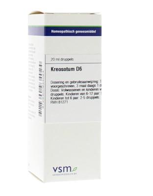 VSM Kreosotum D6 20 Milliliter VSM Kreosotum D6 20 Milliliter