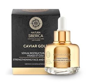 Natura Siberica Caviar Gold Strengthening face and neck serum (30 ml)