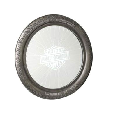 Harley-Davidson Tire Spiegel Met Bar And Shield Logo LAATSTE STUKS