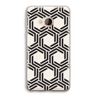 Geometrisch patroon: HTC U Play Transparant Hoesje