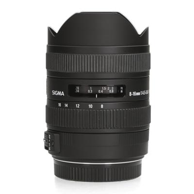 Sigma 8-16mm F4.5-5.6 DC HSM - Canon EF-S