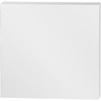 Creativ Company Canvas, d: 3,7 cm, afm 50x50 cm, 360 gr, wit, 5 stuk/ 1 doos