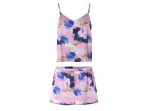 esmara Korte dames pyjama (aquarel, XS (32/34))