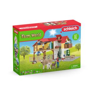 Schleich Farm World - Boerderij met stal en dieren speelfiguur 42407