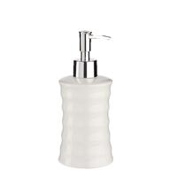 Arte r Zeeppompje - parelwit - keramiek - 18 cm - 260 ml - navulbaar - toilet/badkamer